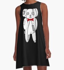 Patched Up Rabbit A-Line Dress