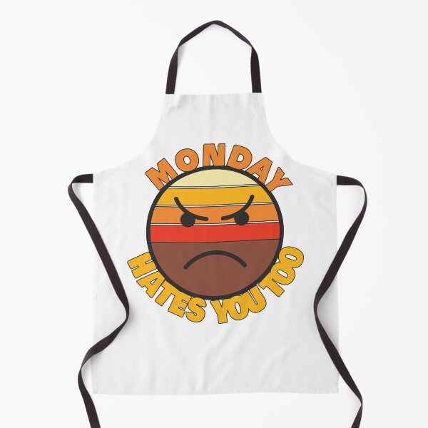 Item preview, Monday Hates You Too - Funny Sarcastic Quotes designed and sold by BlueBlackSky.