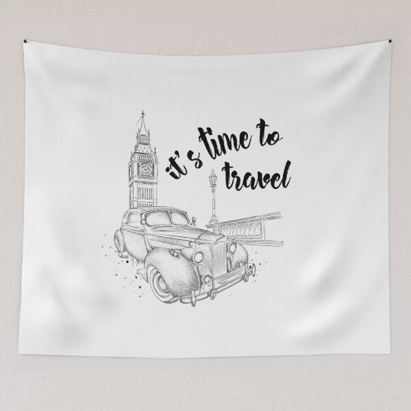 Item preview, BIG BEN ROYAL LONDON CAR IILLUSTRATION  designed and sold by Vehiclestore.