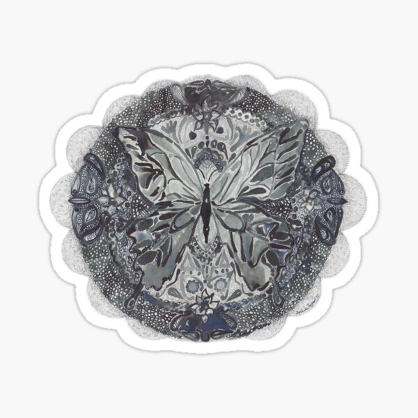 Butterfly Lace Sticker
