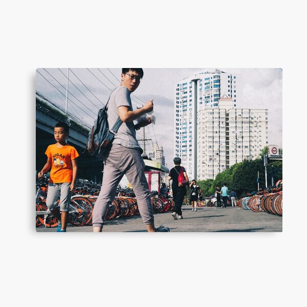 No Strings Attached in Shanghai Canvas Print