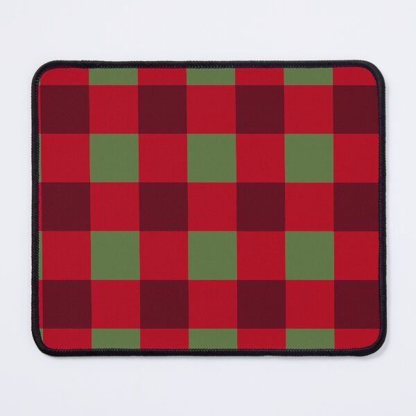 Item preview, Christmas buffalo plaid pattern designed and sold by Mirarima.