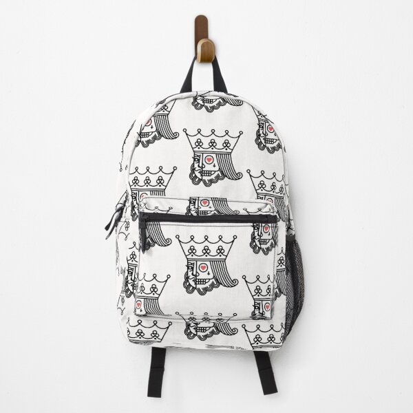 Item preview, Skull of the King of hearts , Playing cards tattoo sticker/shirt designed and sold by zahirshop.