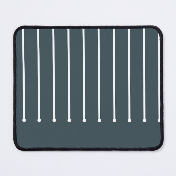 Item preview, Dark Blue White Minimal Modern Stripe Polka Dot Pattern Valspar 2023 COTY Everglade Deck 5011-3 designed and sold by ColorOfTheYears.