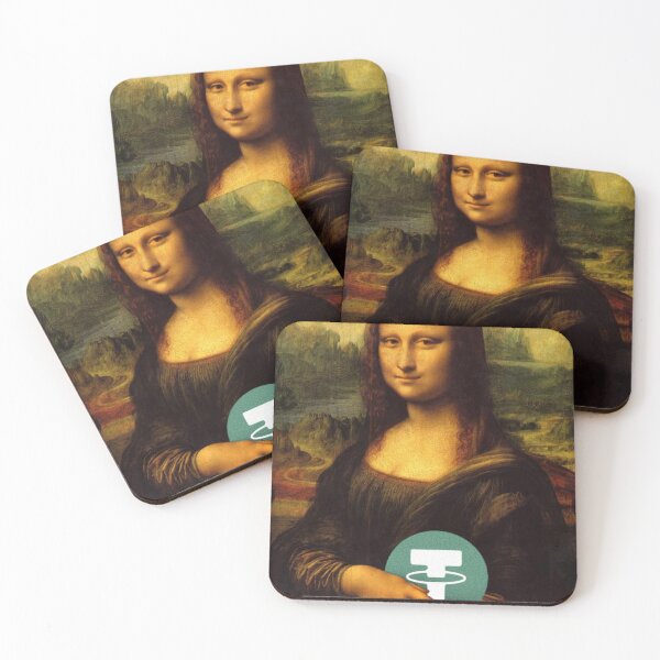Item preview, Mona Lisa Tether coin  designed and sold by Crypmetal.