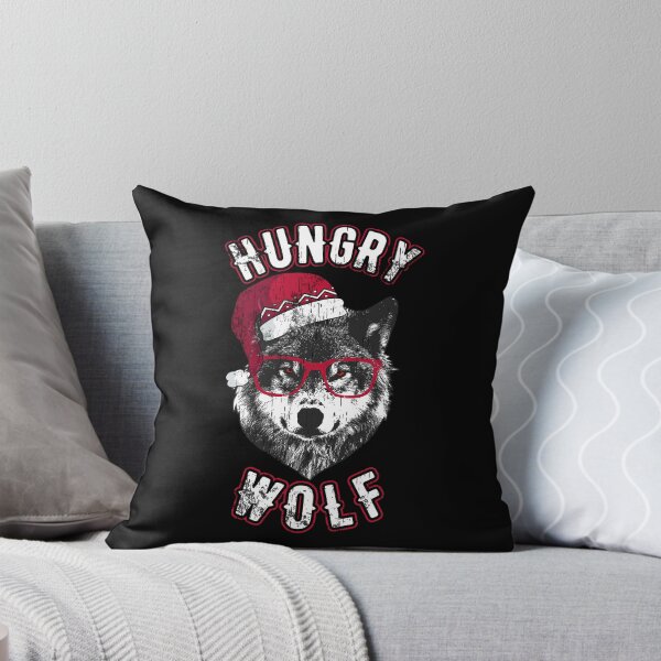 Item preview, Christmas Hungry Wolf  designed and sold by PrettyPittie Shop.