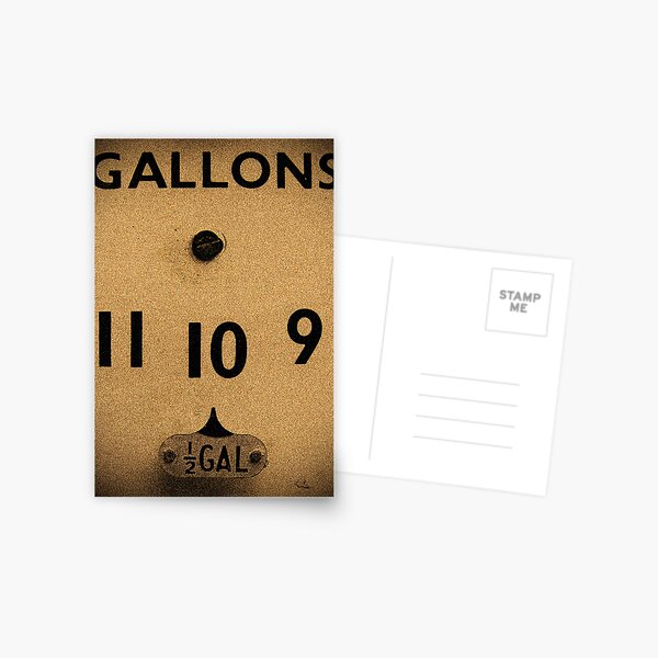 Gallons Postcard