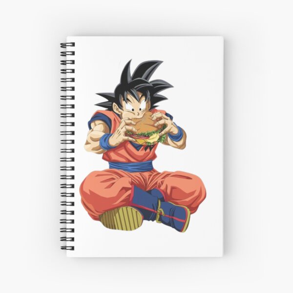 Goku artwork! Spiral Notebook for Sale by requiem147978