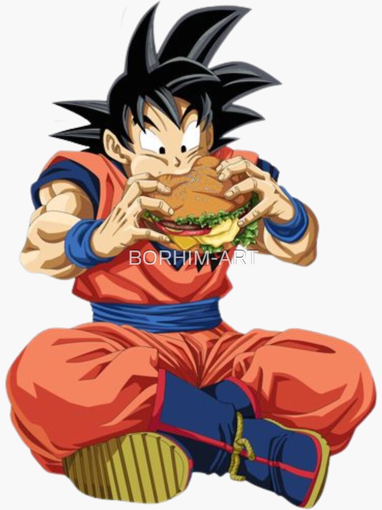 dragon ball goku  Sticker for Sale by BORHIM-ART