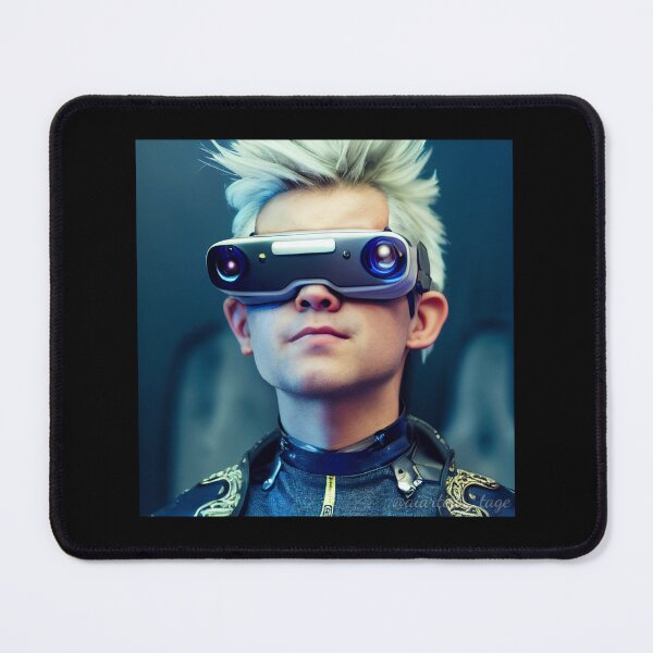 Item preview, Cyber goggles boy [Created by AI] designed and sold by TAGE-GALLERY.
