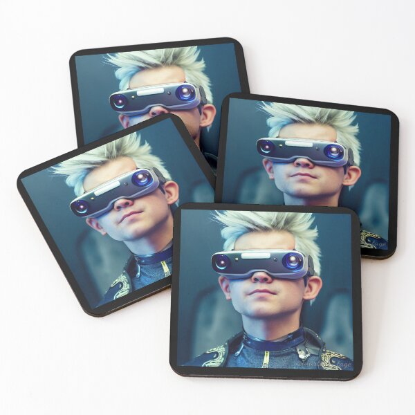 Item preview, Cyber goggles boy [Created by AI] designed and sold by TAGE-GALLERY.