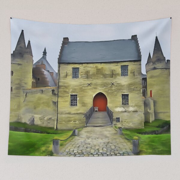Item preview, Laarne Castle (Painting) designed and sold by cmphotographs.