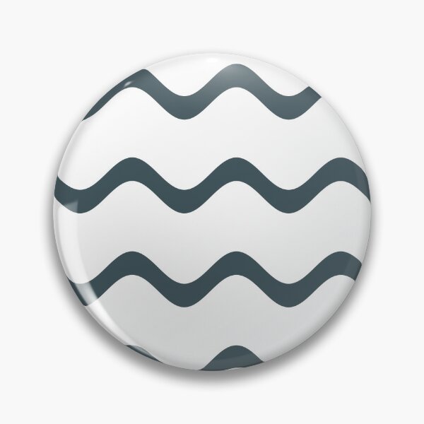 Item preview, Dark Blue White Rippled Horizontal Stripe Pattern Pairs Valspar 2023 COTY Everglade Deck 5011-3 designed and sold by ColorOfTheYears.