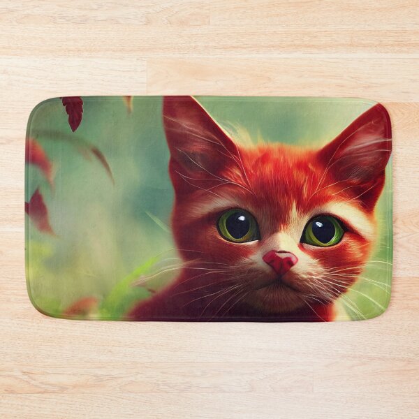 Item preview, Red Kitty in Autumn designed and sold by marialindemann.