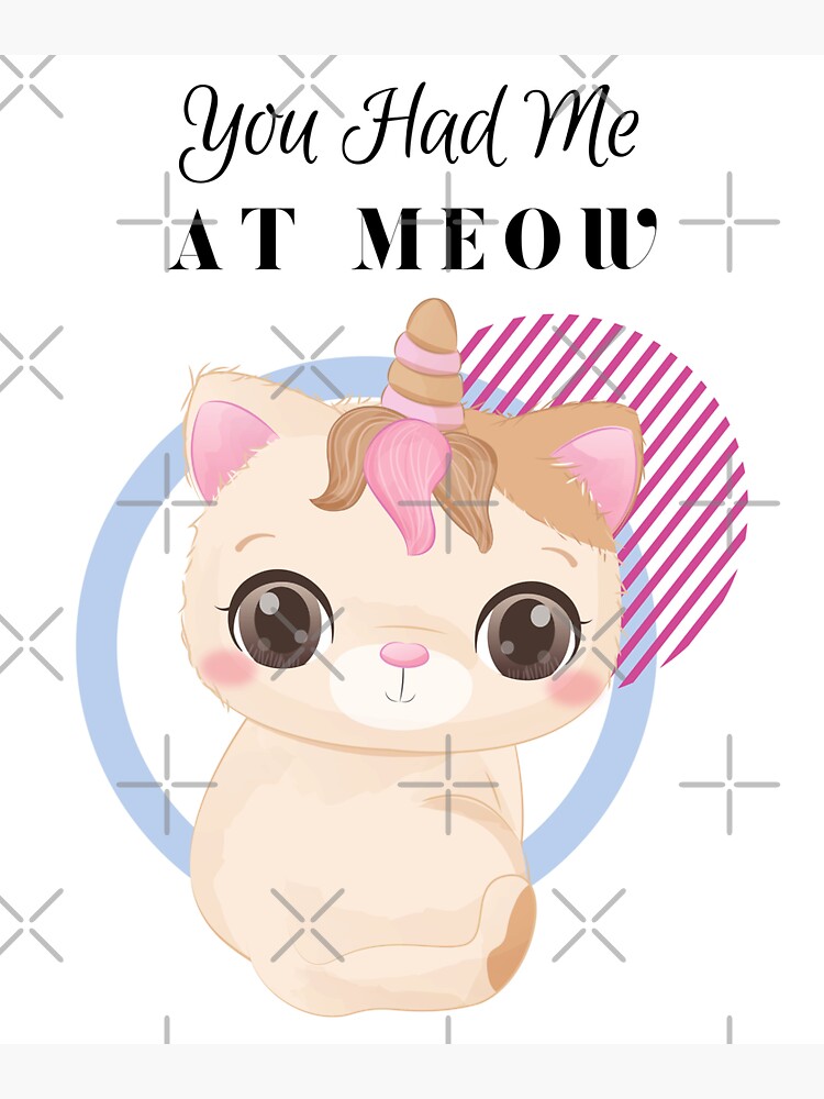 PET ME - Cute Wink Unicorn' Sticker