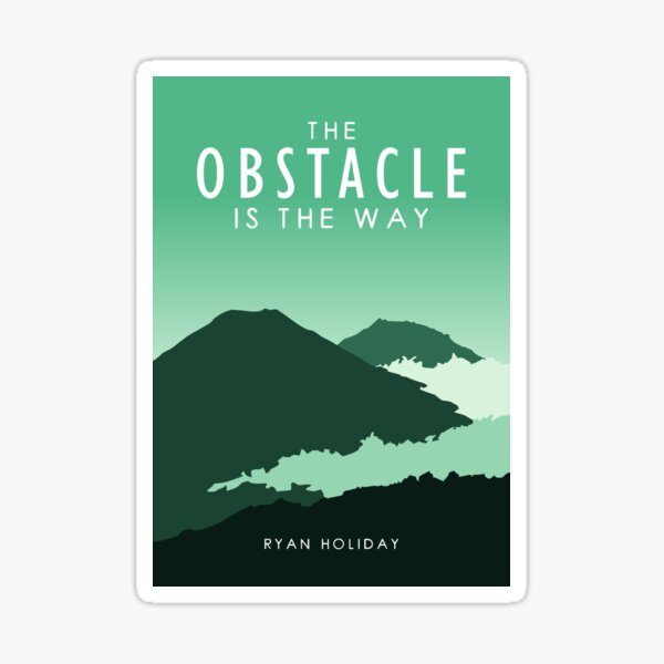 Item preview, The Obstacle is the way (Ryan Holiday) designed and sold by TKsuited.