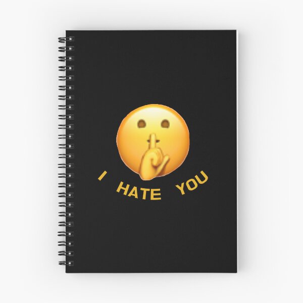 Item preview, I Hate You Emoji | sticker  designed and sold by eleanor27.