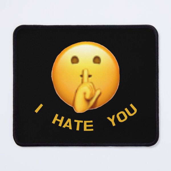Item preview, I Hate You Emoji | sticker  designed and sold by eleanor27.