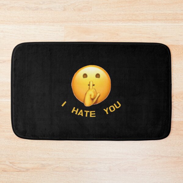 Item preview, I Hate You Emoji | sticker  designed and sold by eleanor27.