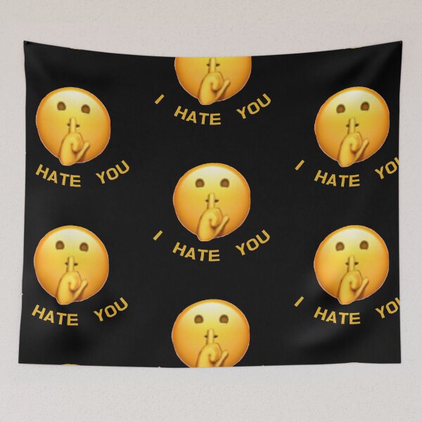 Item preview, I Hate You Emoji | sticker  designed and sold by eleanor27.