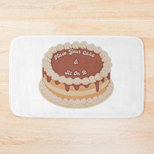 Item preview, Have Your Cake & Sit On It (Chocolate) designed and sold by CandyCustard.