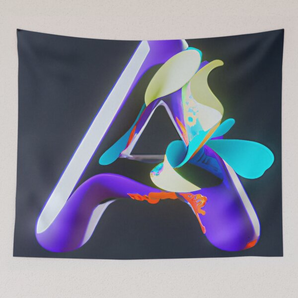 Item preview, An Amazing Letter A designed and sold by WhiteCatGallery.