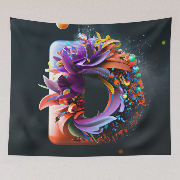 Item preview, An Amazing Letter D designed and sold by WhiteCatGallery.
