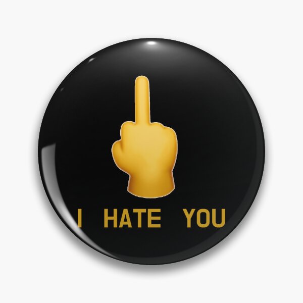 Item preview, I Hate You Emoji | sticker  designed and sold by eleanor27.