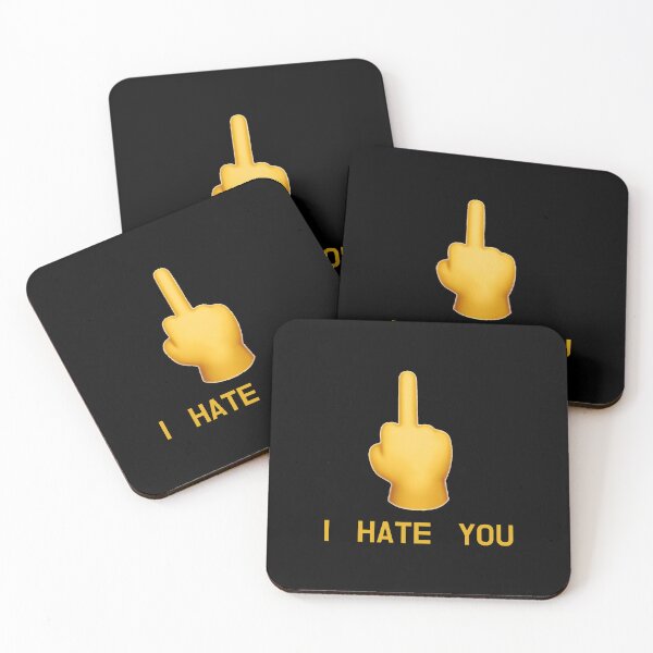 Item preview, I Hate You Emoji | sticker  designed and sold by eleanor27.