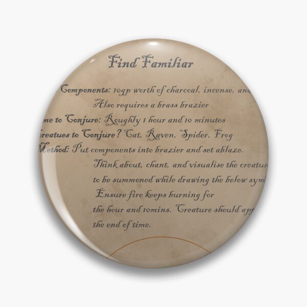 Item preview, Find Familiar Spell designed and sold by KopoArtyStuff.