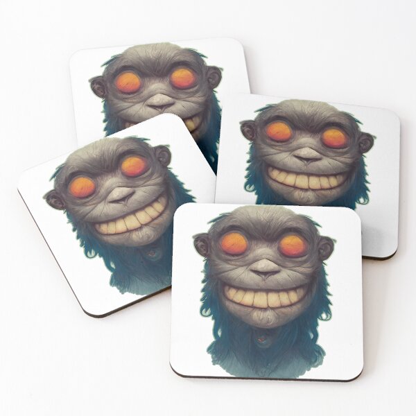 Item preview, Spooky ape ghost club designed and sold by sci-fAI.
