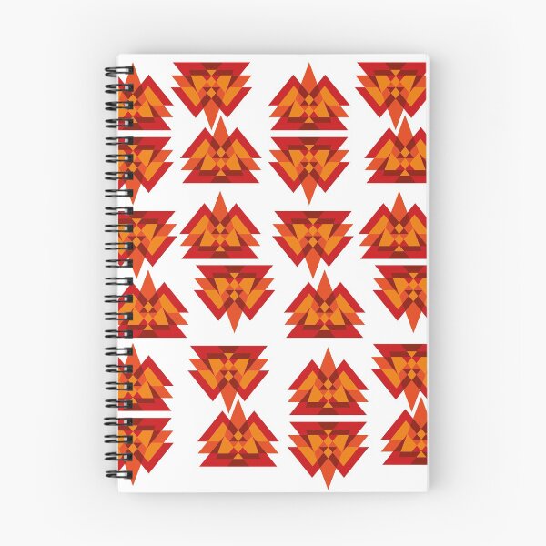 Item preview, schematic red triangles designed and sold by CREATINERY.