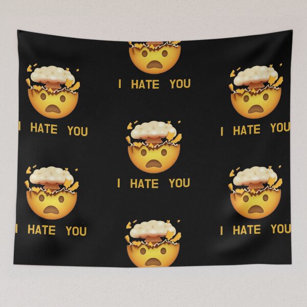 Item preview, I Hate You Emoji | sticker  designed and sold by eleanor27.