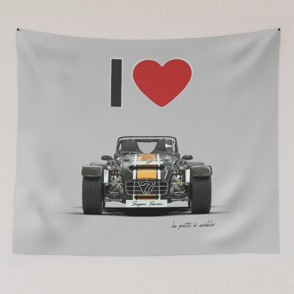 Item preview, I Love Super Seven designed and sold by LaPatteAModeler.