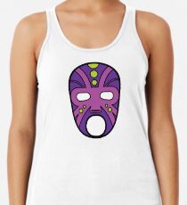 "Lucha Libre" (Free Fight) Mexican Wrestling Mask Purple Women's Tank Top