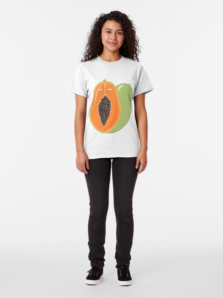 Alternative Ansicht von Papaya Classic T-Shirt