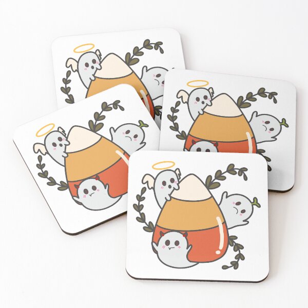 Item preview, Cute little candy ghost halloween design designed and sold by moonbean-art.