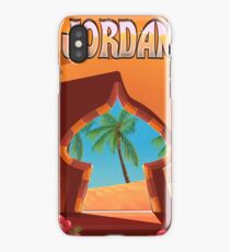Jordan Palace travel poster iPhone Case/Skin