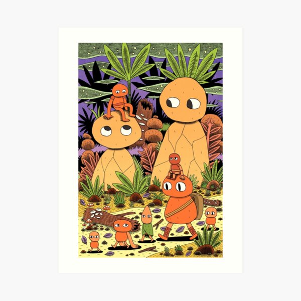 Pilgrimage Art Print