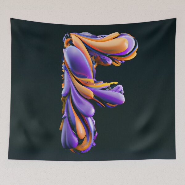 Item preview, An Amazing Letter F designed and sold by WhiteCatGallery.