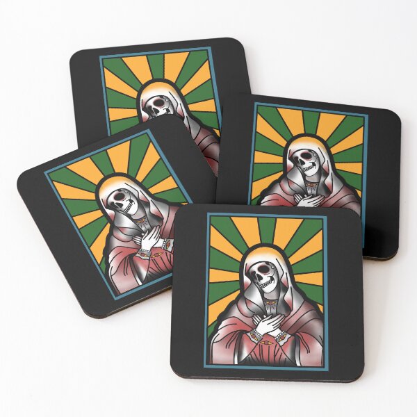 Item preview, Nuestra Señora de la Santa Muerte designed and sold by infracuortattoo.
