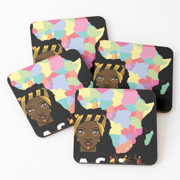 Aperçu de l'œuvre Afrique créée et vendue par Clothes and Stickers .