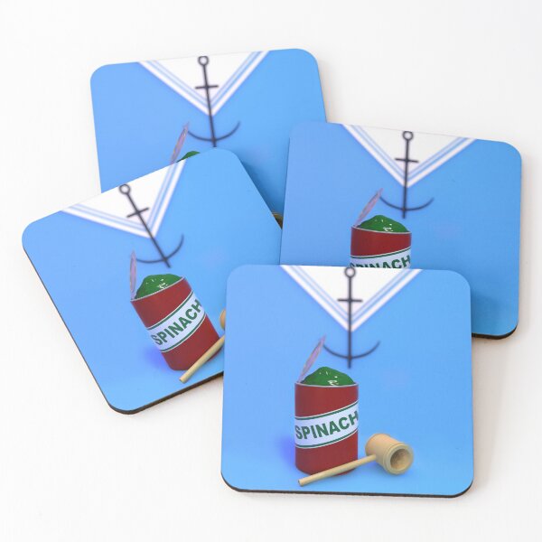 Item preview, cartoon illustration of a can of spinach designed and sold by justplainwords.