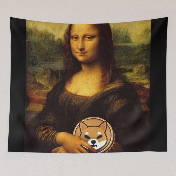 Item preview, Mona Lisa Crypto Shiba Inu designed and sold by Crypmetal.