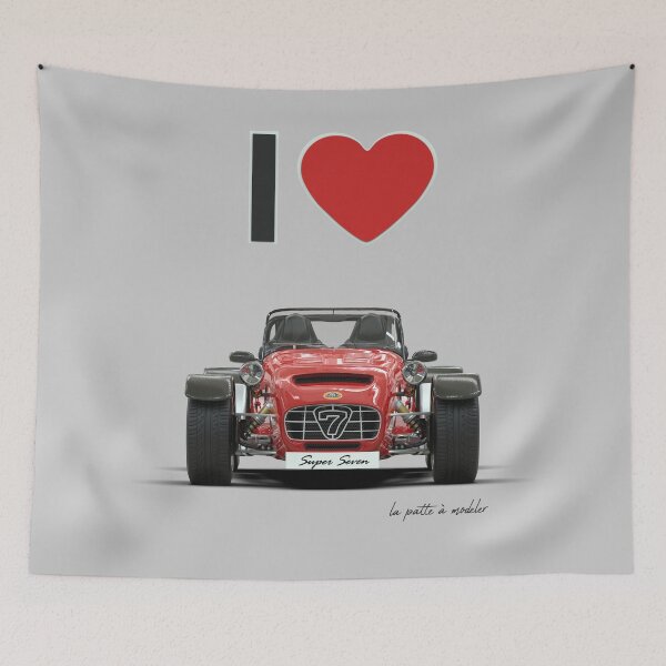 Item preview, I Love Super Seven designed and sold by LaPatteAModeler.