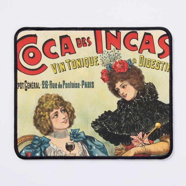 Item preview, COCA DES INCAS Vin Tonique & Digestif Cocaine Wine 1896 Vintage French Liquor Poster designed and sold by retroposters.