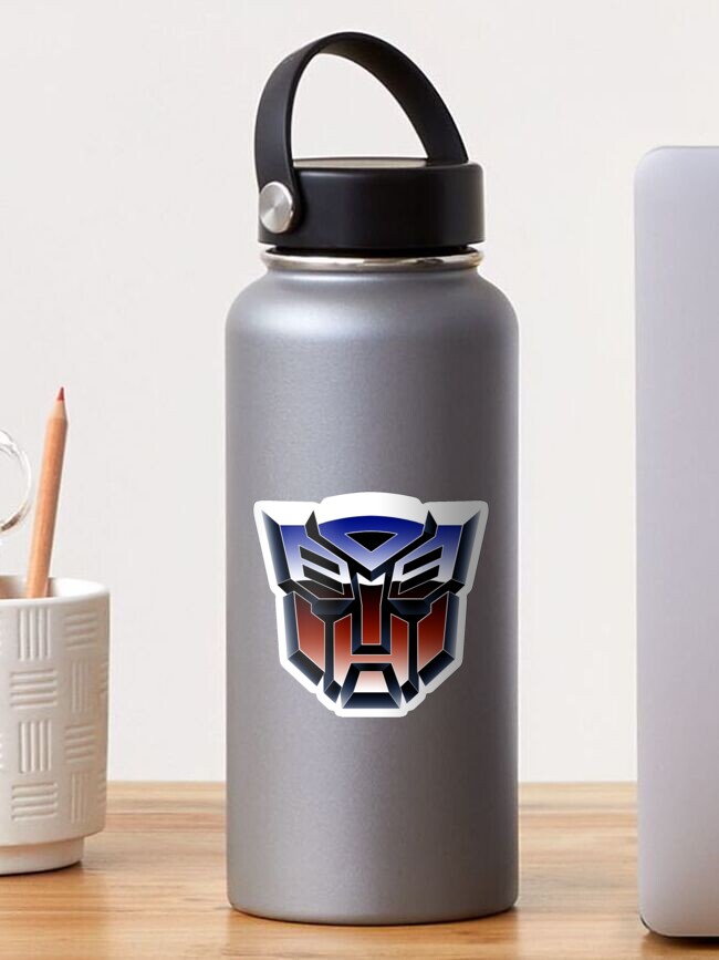 New Custom Metal Water Bottle Transformers Angry Birds Optimus