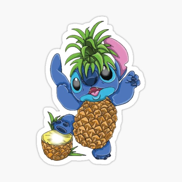 Stitch and Chip Sticker for Sale by livialove