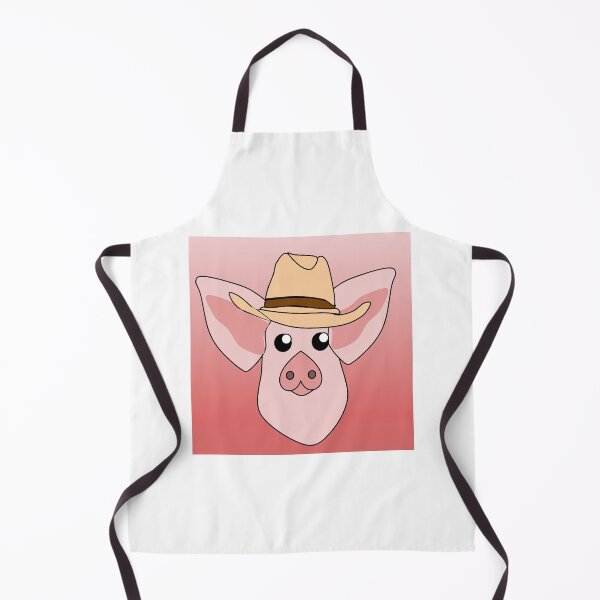 Item preview, pig in a cowboy hat  designed and sold by Fett-bricks.
