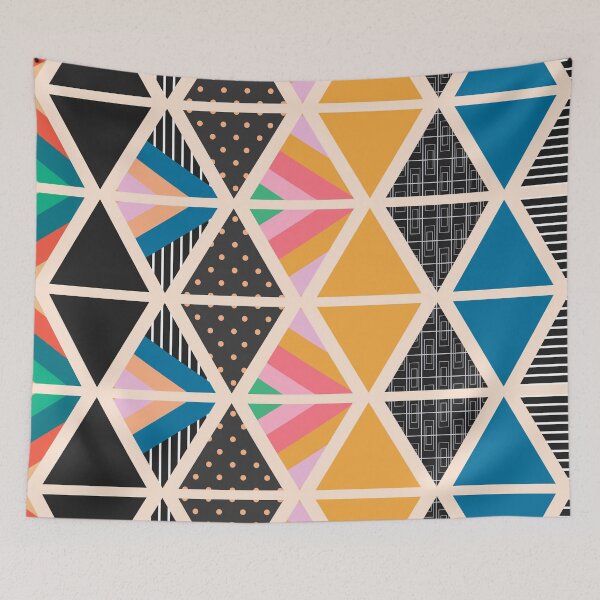 Item preview, Triangle collage designed and sold by CocosAbstract.